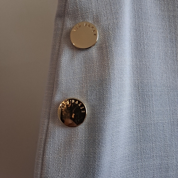 Ted Baker Soft Blue Lightweight Tailored Shorts Shorts Size Small - Picture 4 of 9